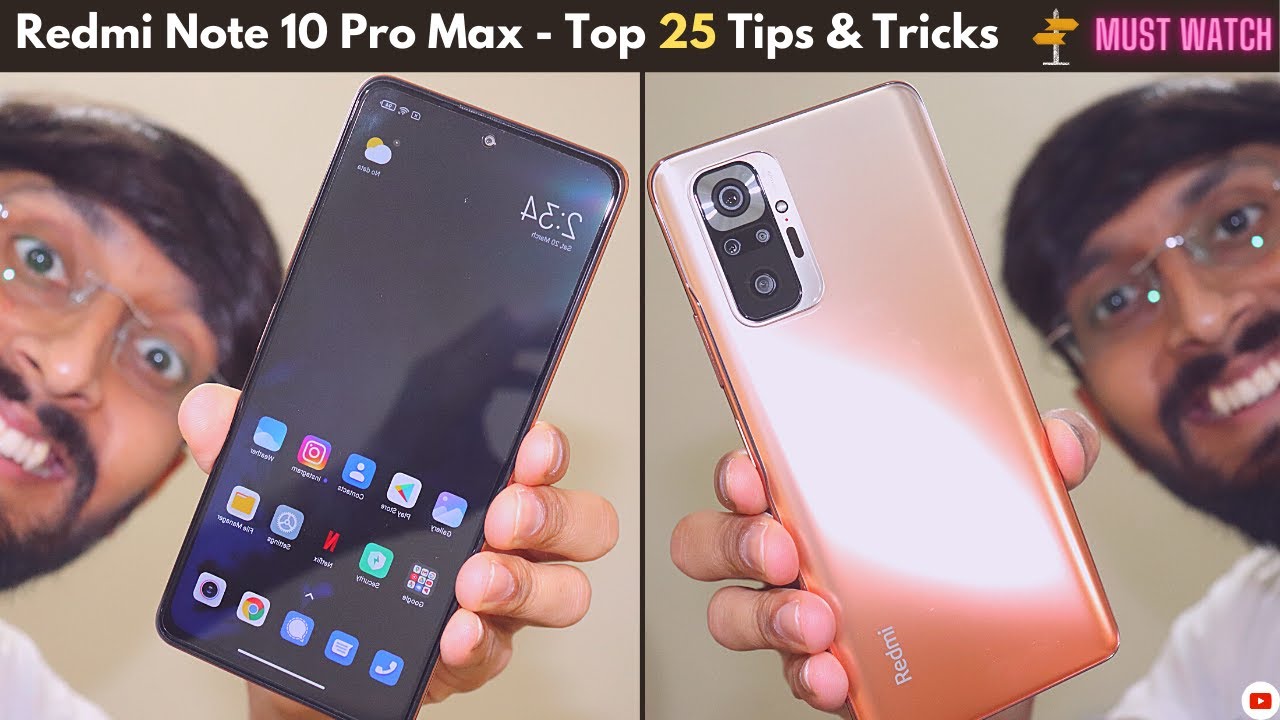 Redmi Note 10 Pro Max - Top 25 Tips & Tricks You MUST Know 🔥🔥🔥