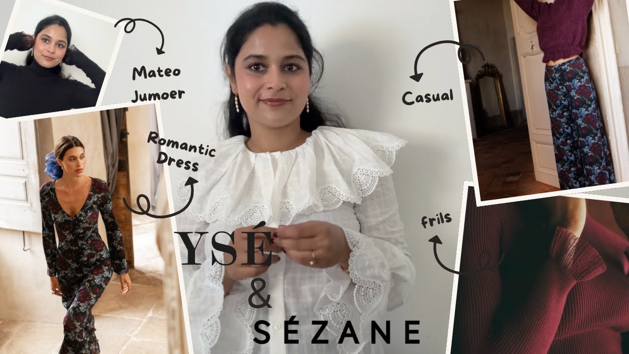 My FIRST Yse Paris Haul +  a few pieces from Sezane Winter Collection