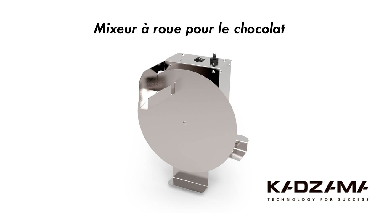 Mixeur &agrave; roue pour le chocolat | KADZAMA