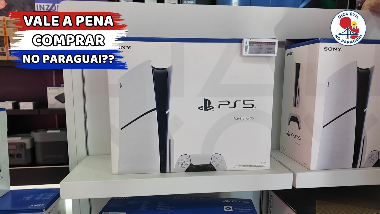 Preço do IPHONE 17 e PS5 no Paraguai: Tour na Nissei antes da Black Friday no PARAGUAI
