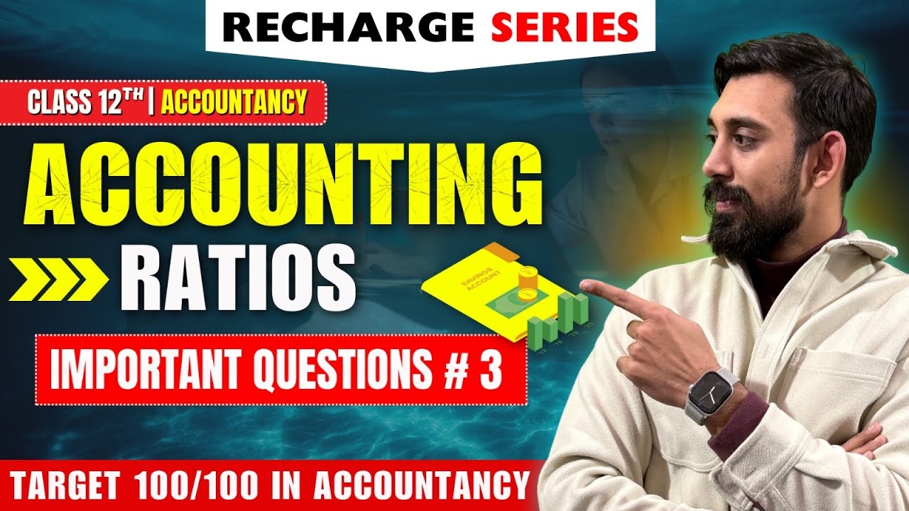 Re-Charge Accounting Ratios Questions - Profitability ratios and Turnover ratios | Accounts 12