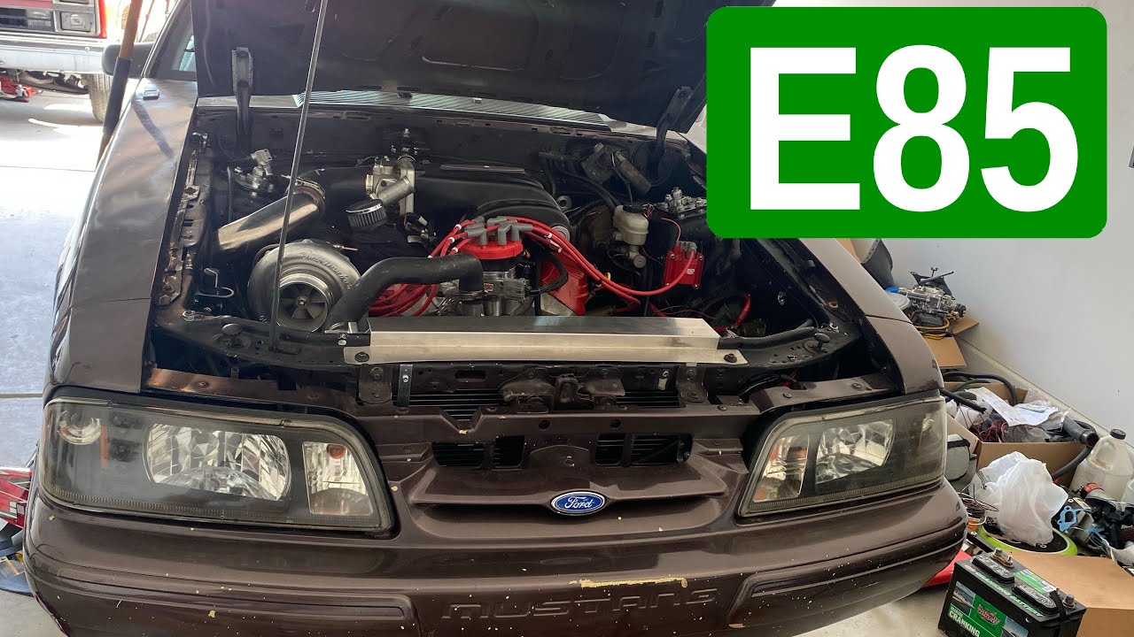 Turbocharged Small Block Ford Foxbody E85 Conversion
