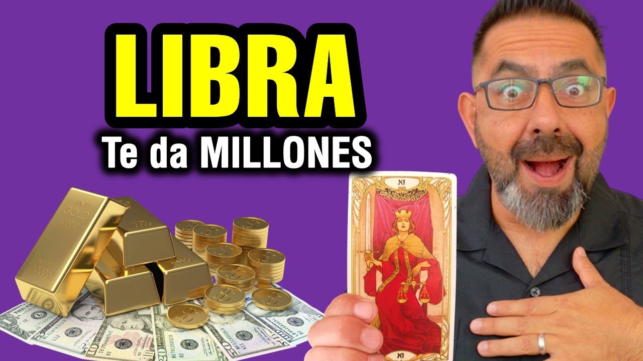 Libra ♎️ Energ&iacute;as de DINERO. La JUSTICIA te trae RIQUEZA 🔮 TAROT hoy