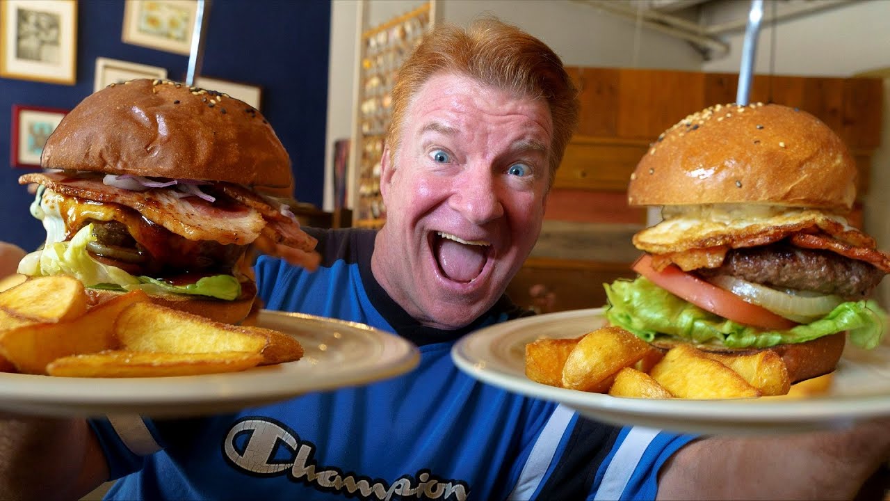 Amazing Burger Place in Yokosuka, Japan - Eric Meal Time #767