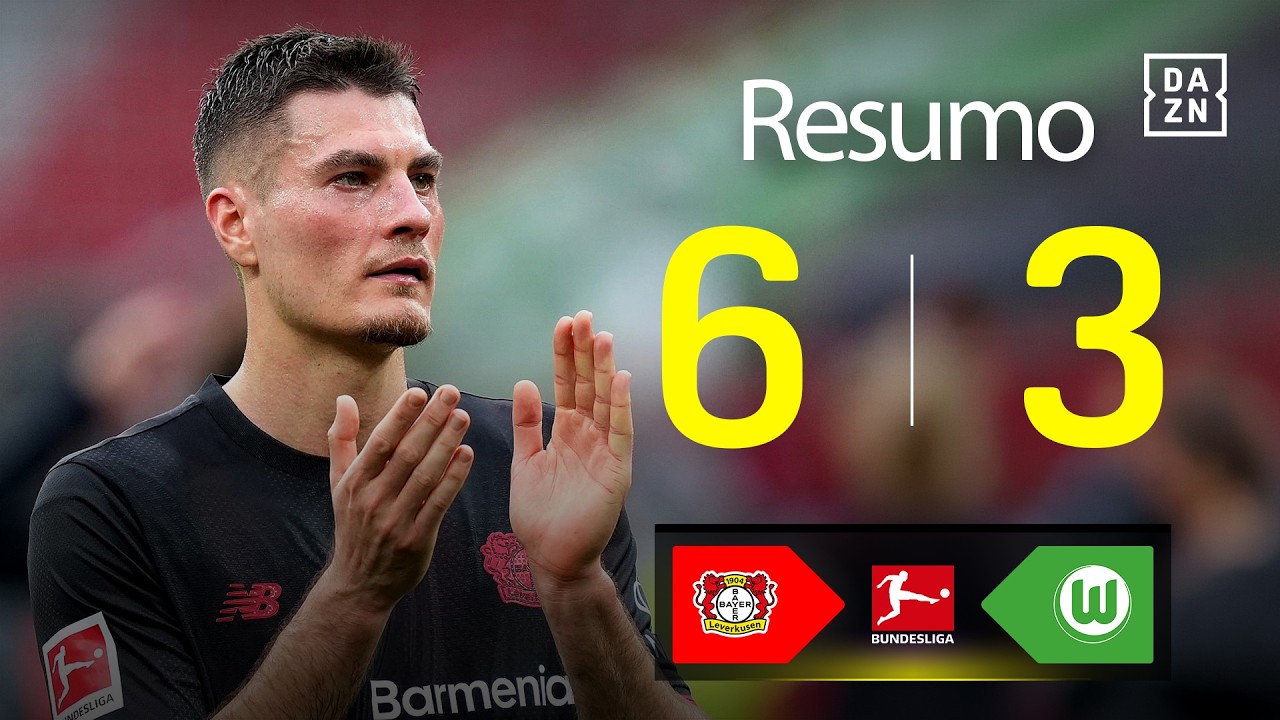 Resumo | Leverkusen 6-3 Wolsburgo | Bundesliga 25/26
