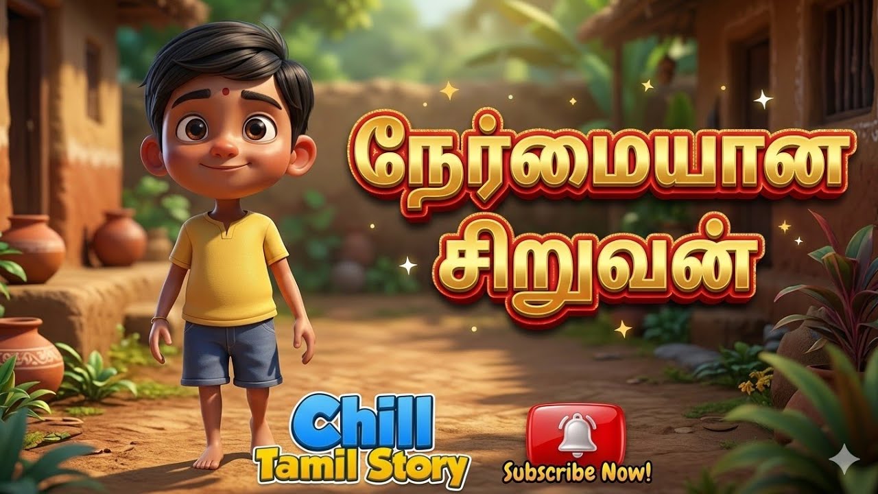 நேர்மையான சிறுவன் 👦 | Chill Tamil Story