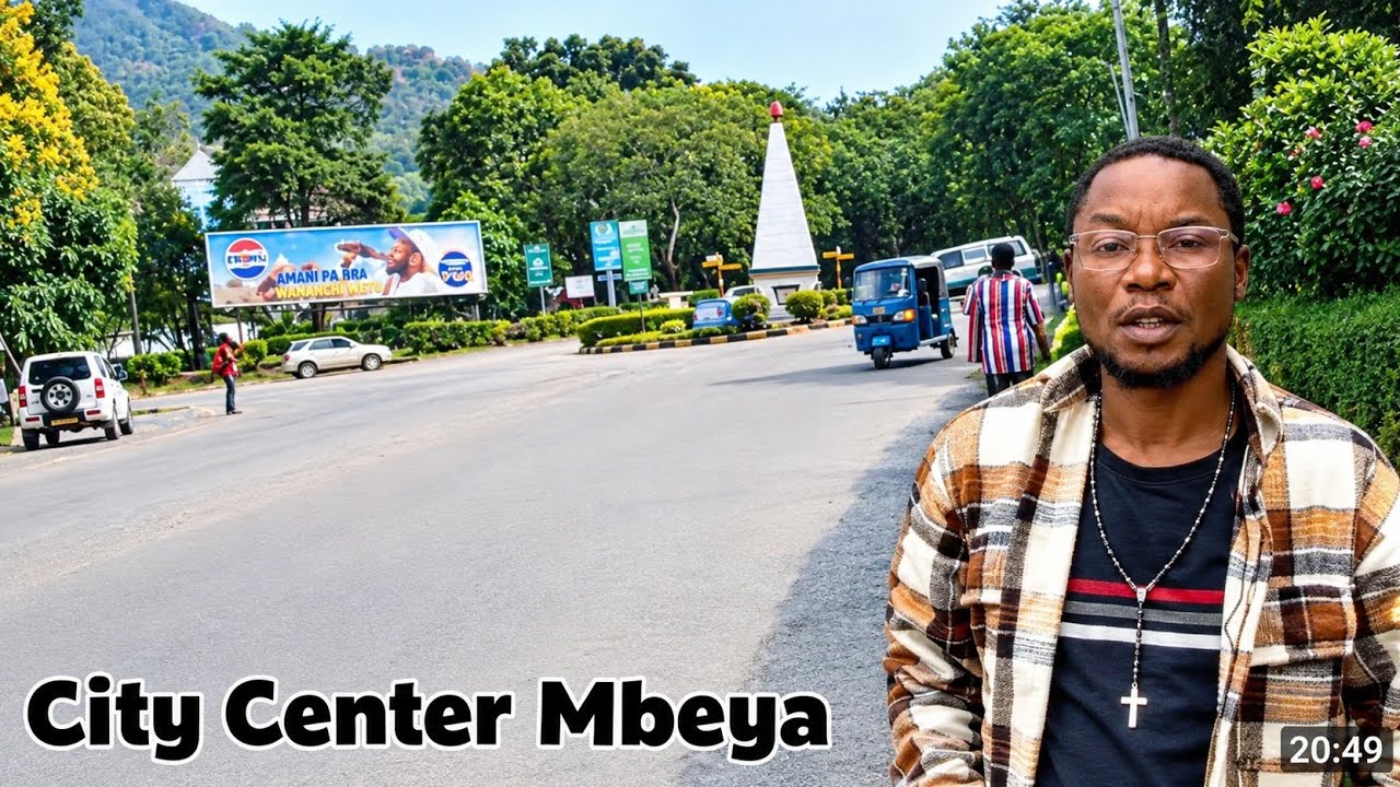 This is Mbeya City Center,Very Green.but the outskirts are not good