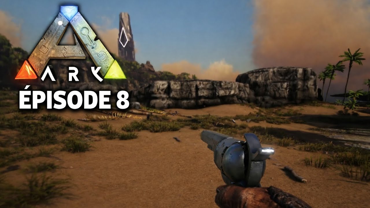 ARK SURVIVAL #8 LE PISTOLET & SESSION CRAFTING RESSOURCE