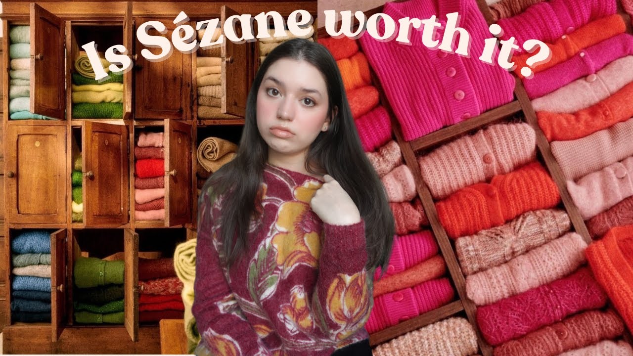 Примерка и обзор трикотажного изделия Sézane Knitwear Declutter