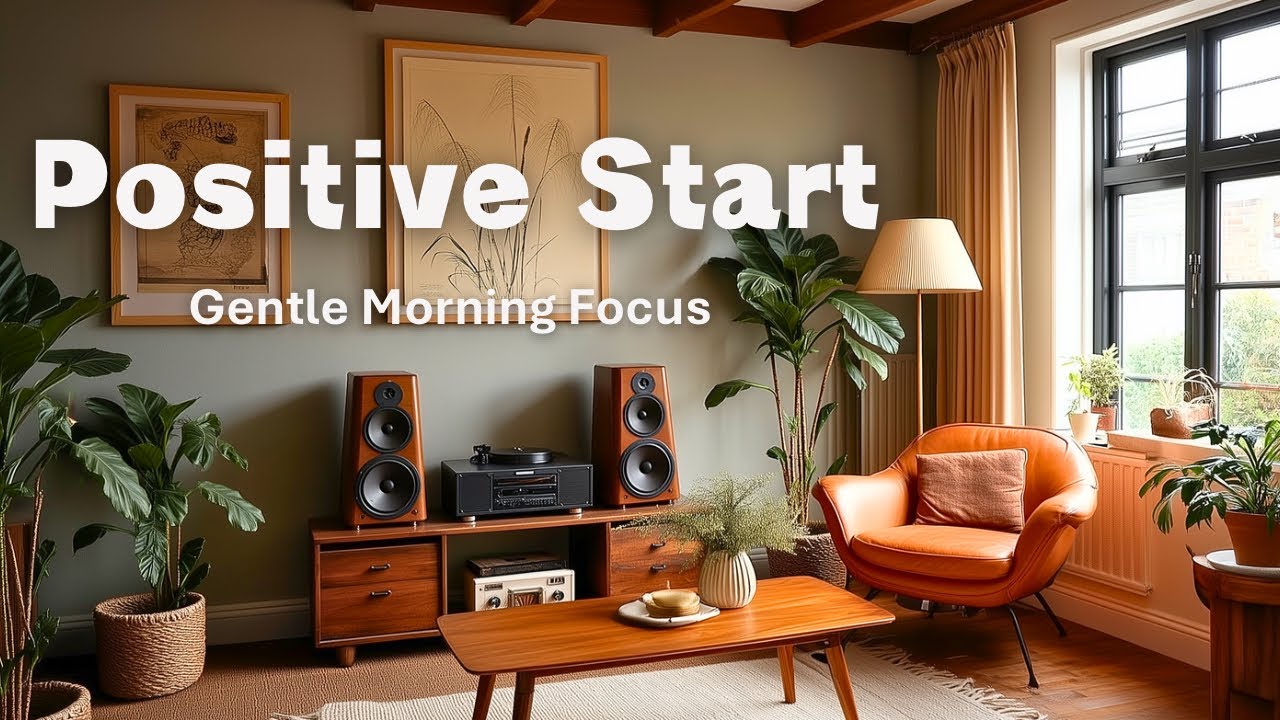 Positive Start ☀️ 2 Hour Neo-Soul for Morning Focus & Calm Productivity