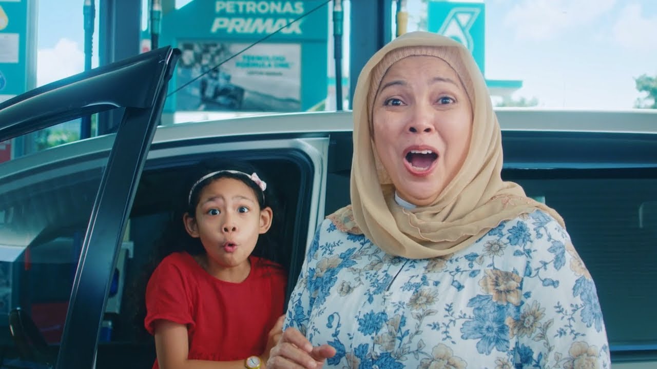 Setel | Senang bayar petrol dengan anak-anak didalam kereta