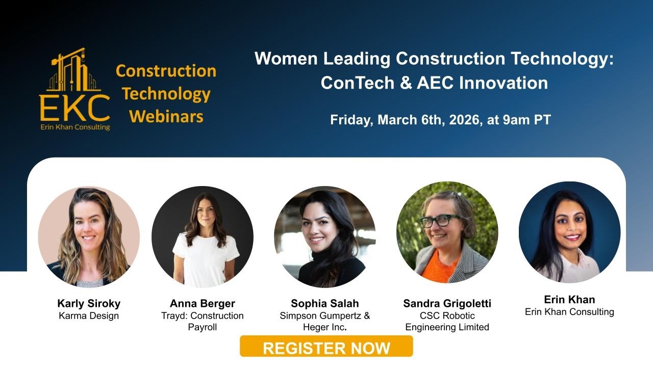 Women Leading Construction Technology: ConTech & AEC Innovation