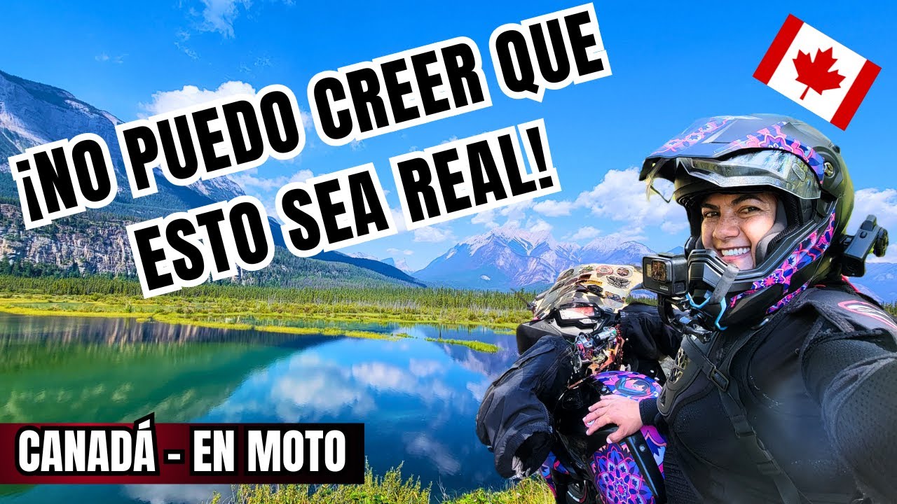 ¡No puedo creer que este lugar exista! | Jasper en moto 🇨🇦🛵