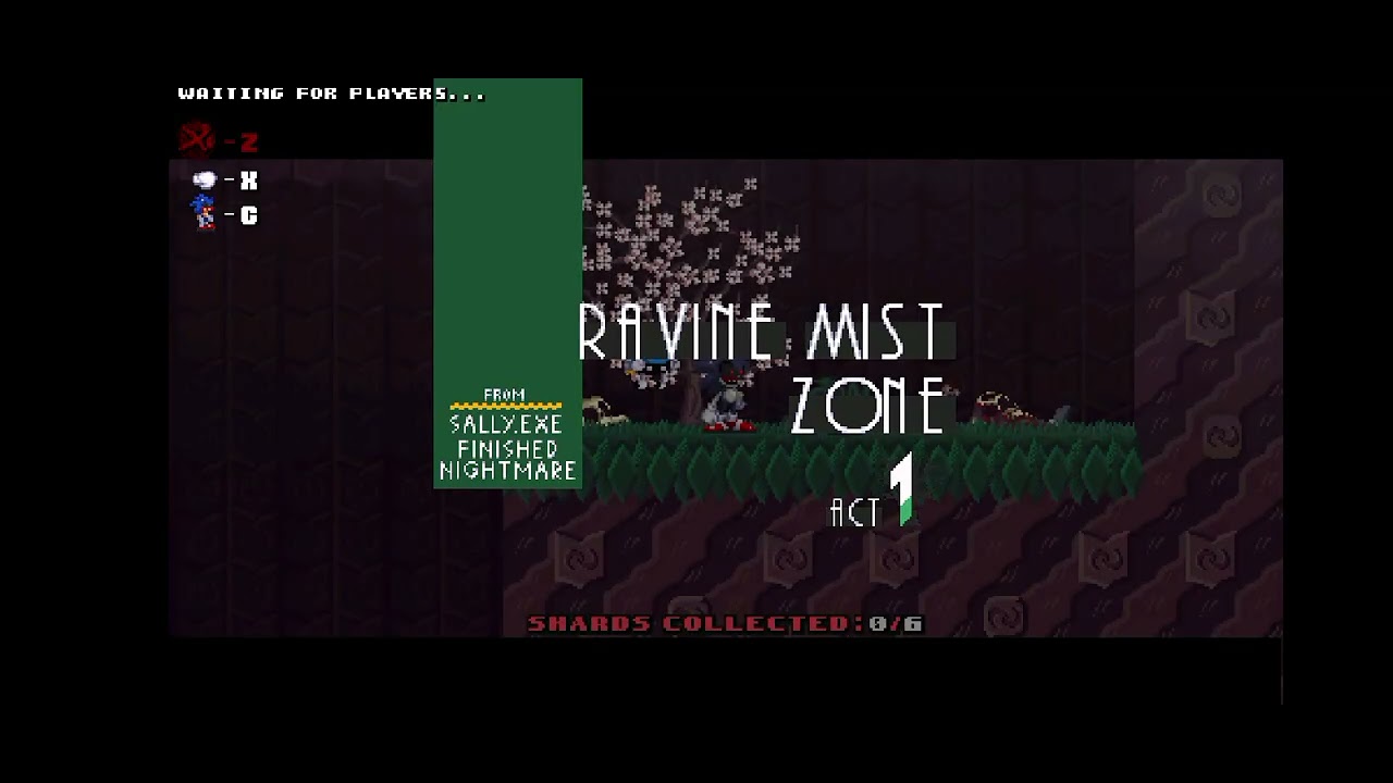 Controle gameplay Sonic.exe the disaster 2D Remake through the joke 1.1