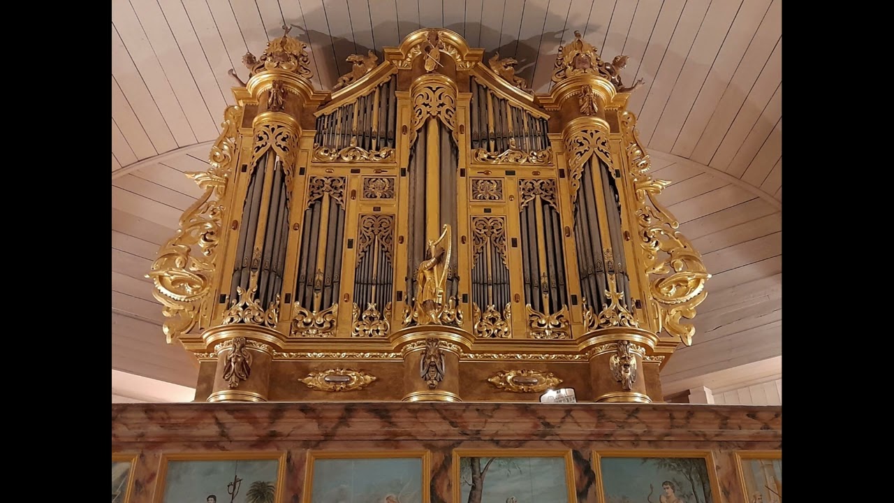 17th Century Swedish Organ Music played by Riccardo Gnudi in Övertorneå, Swedish Lapland