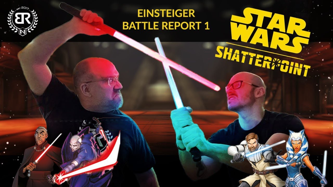 [GER] Star Wars: Shatterpoint Battle Report #1 - Einsteigerfreundlich