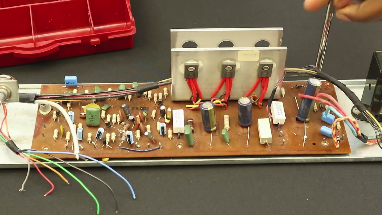 DIY:  Warneck Research EP200 Amplifier, Varivib, Output board & Shielding tube install