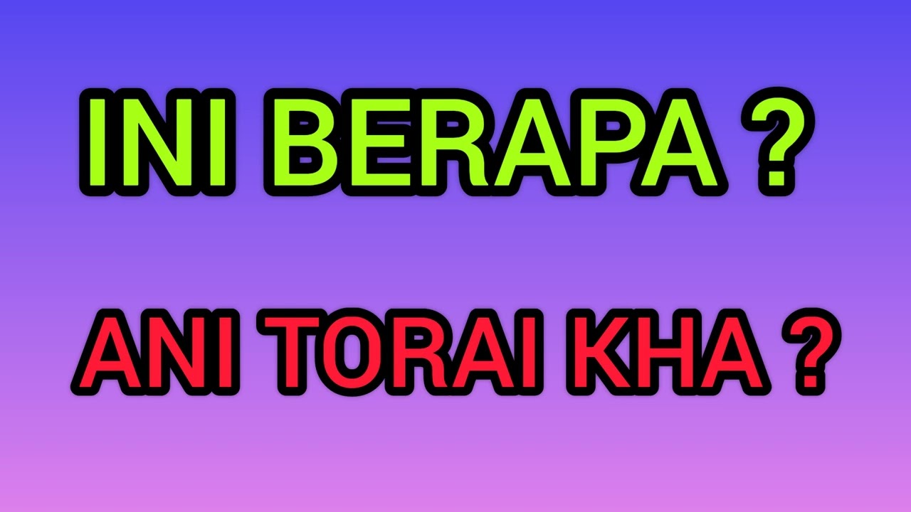 Mudah cara menawar belanja di Thailand..
