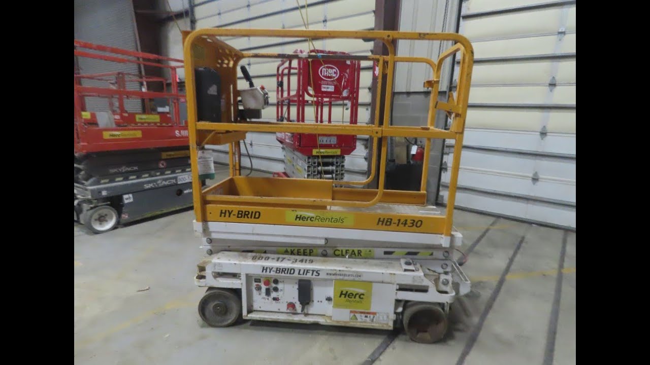 HYBRID HB-1430 670lb 14ft Electric #4151 - Scissor Lift for Sale