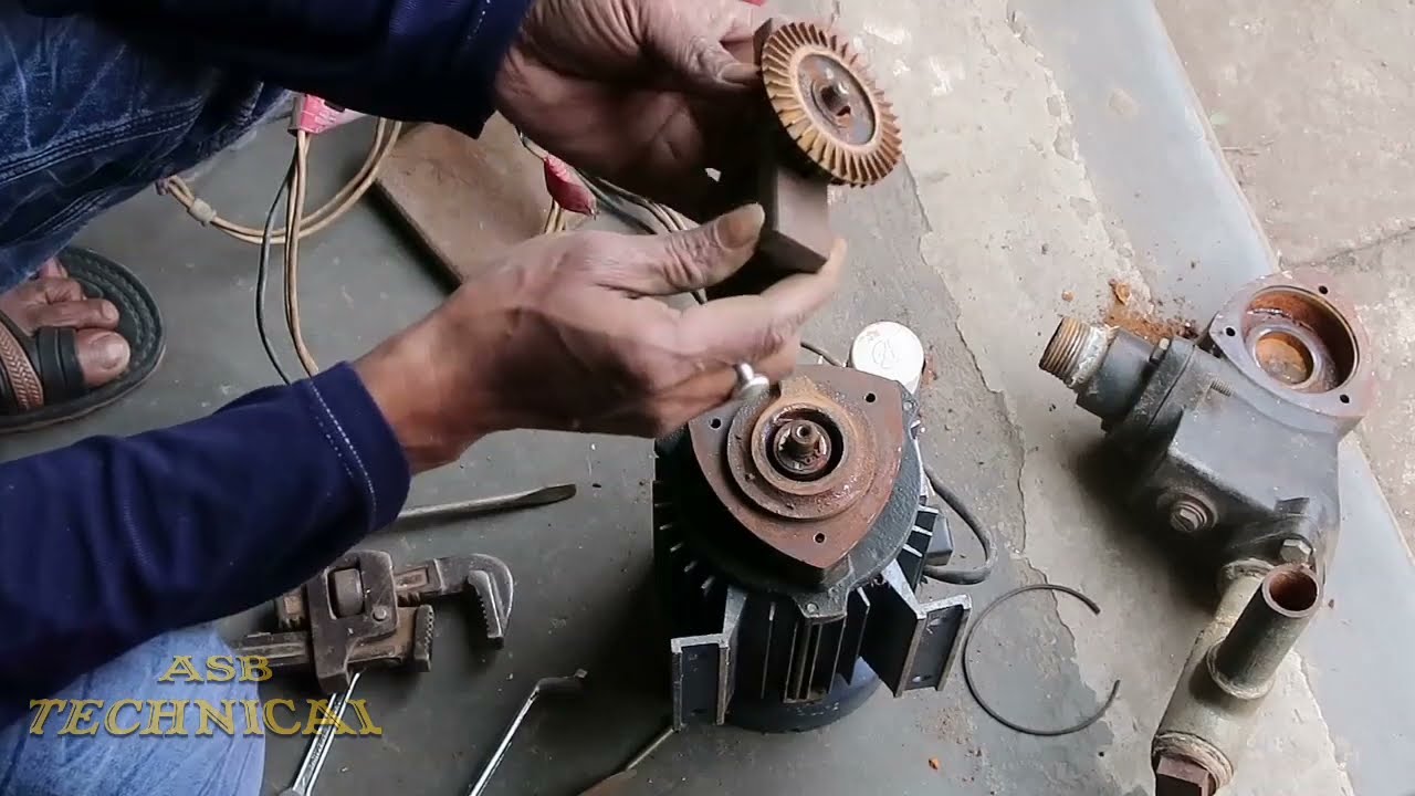 Domestic Water Pump Repair: Bearing and Water Seal Replace. Part- 1