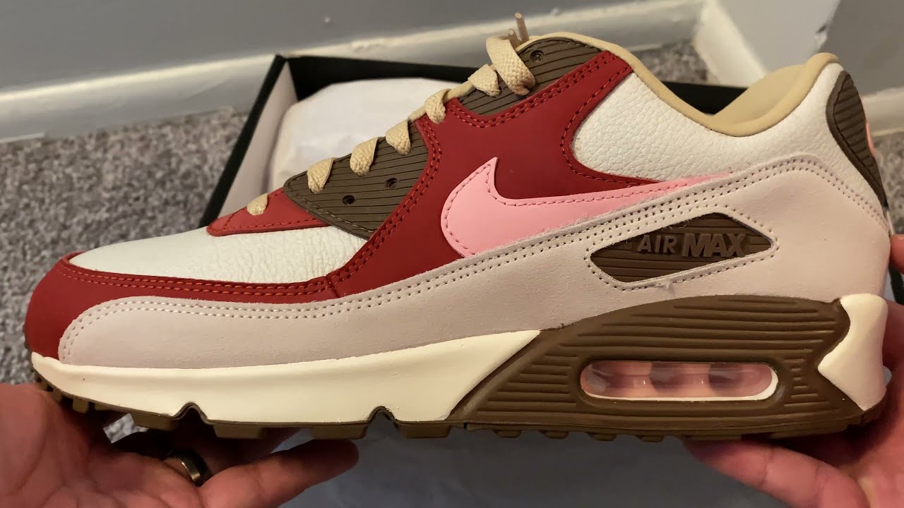 Nike Air Max 90 NRG "Bacon" 2021 (Unboxing) 2160p 4K