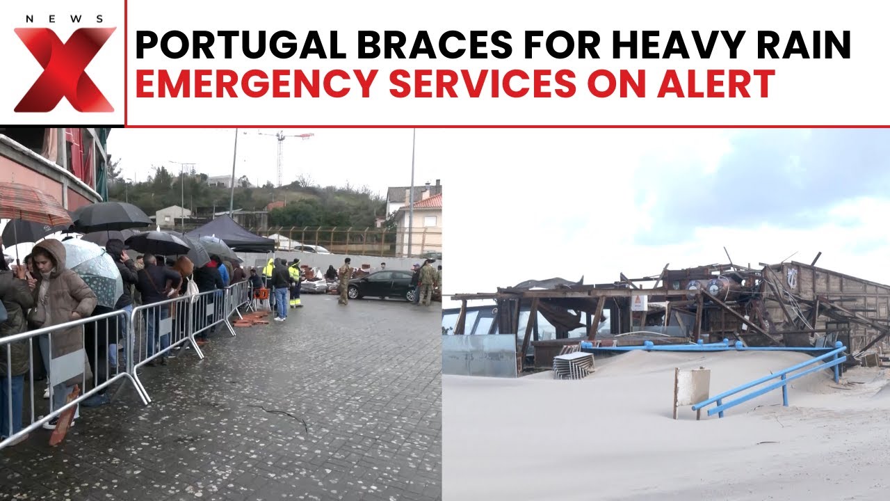 Portugal Braces for Heavy Rain After Week of Storms Amid Chaos and Misery