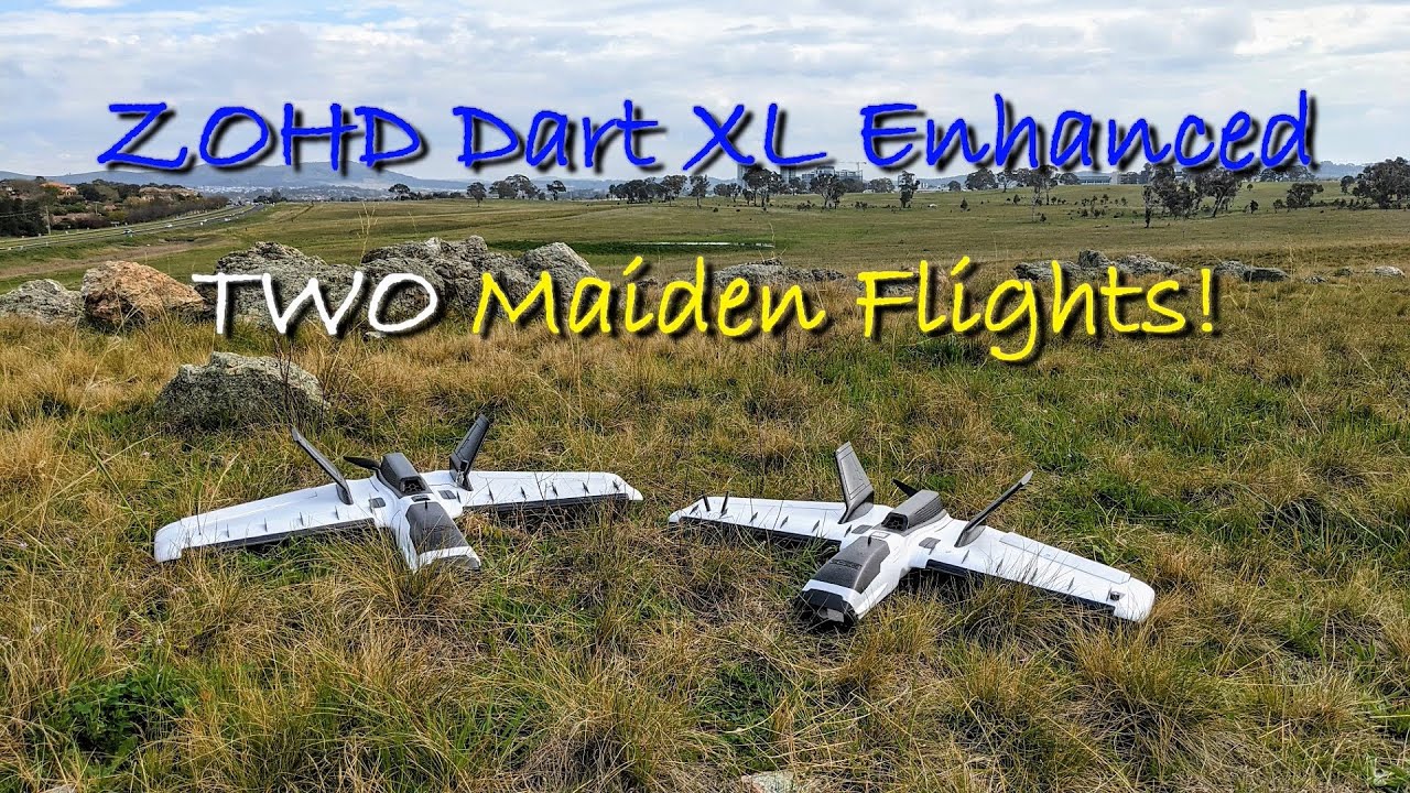 Dart XL Enhanced - Failed Maiden! (Hat cam, DVR & HD flight footage)