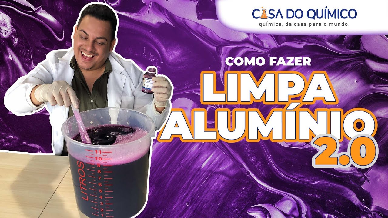 COMO FAZER LIMPA ALUMÍNIO ATIVADO Nova Versão