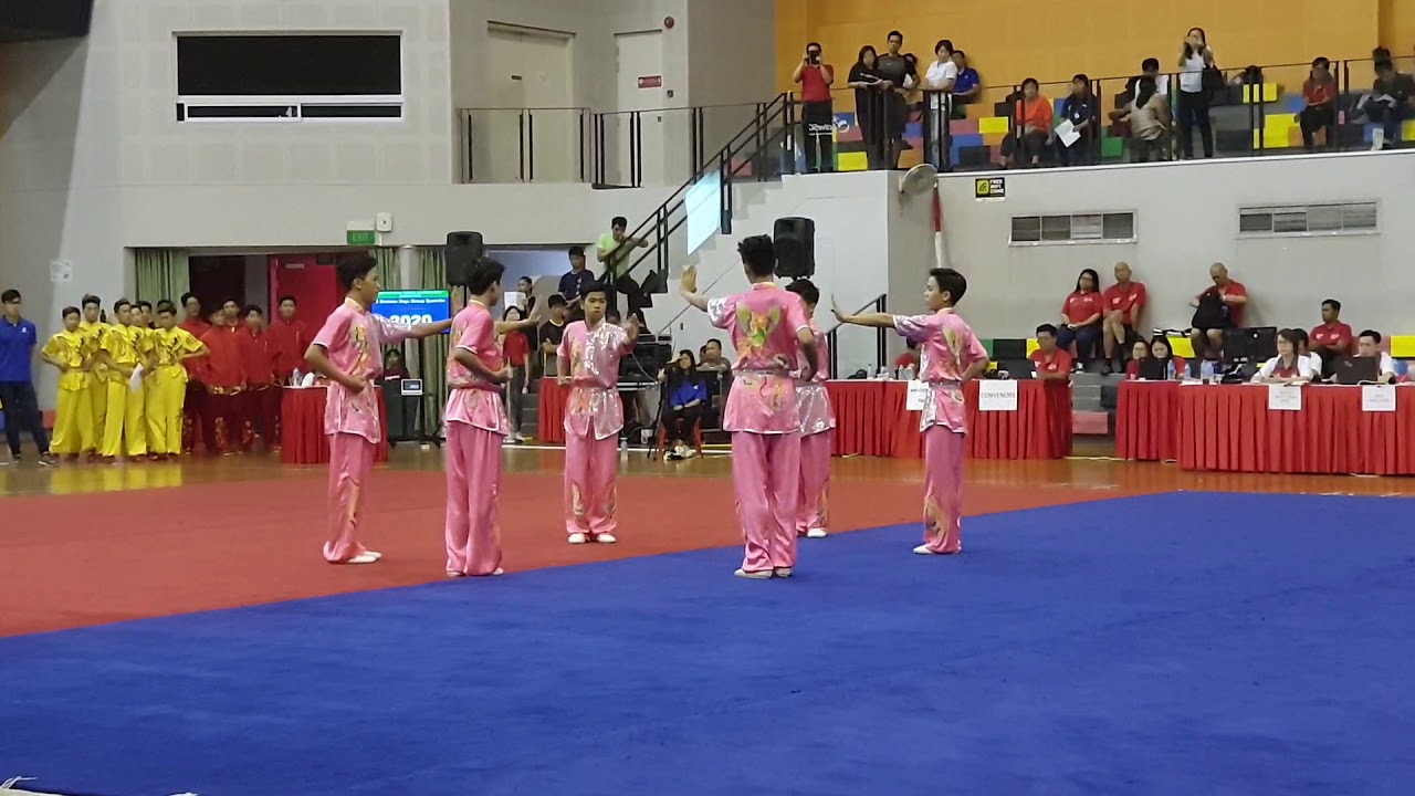 B Division Boys Group QuanShu Tag No. 2020 Victoria School