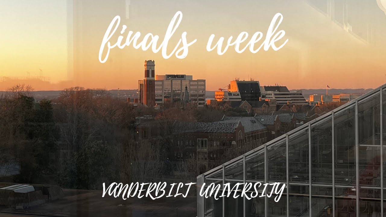 Vanderbilt Finals Vlog pt. 2 | exams, studying, stressing