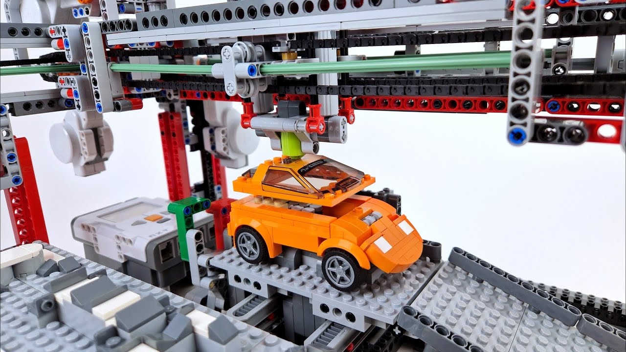 I Built a Fully Automated LEGO Car Factory
