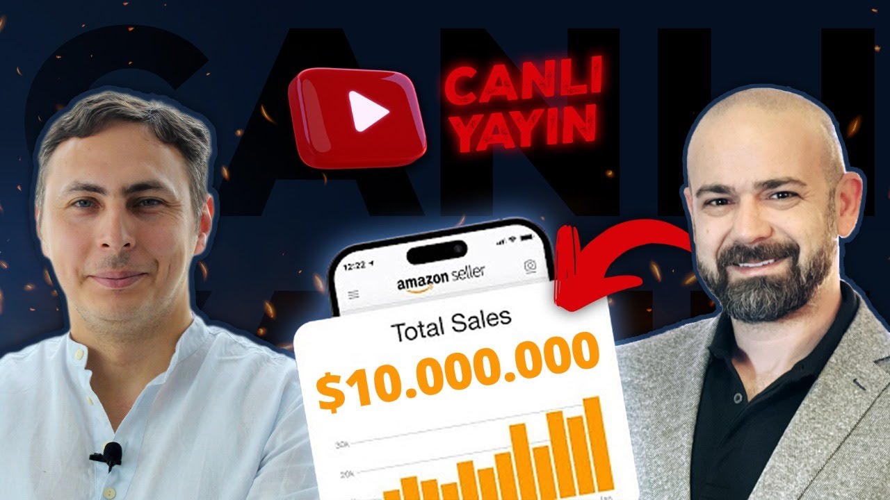Amazon ve Etsy'de 10 Milyon Dolar Satışa Nasıl Ulaştı | Serkan Akarsu Tecrübelerini Anlatıyor