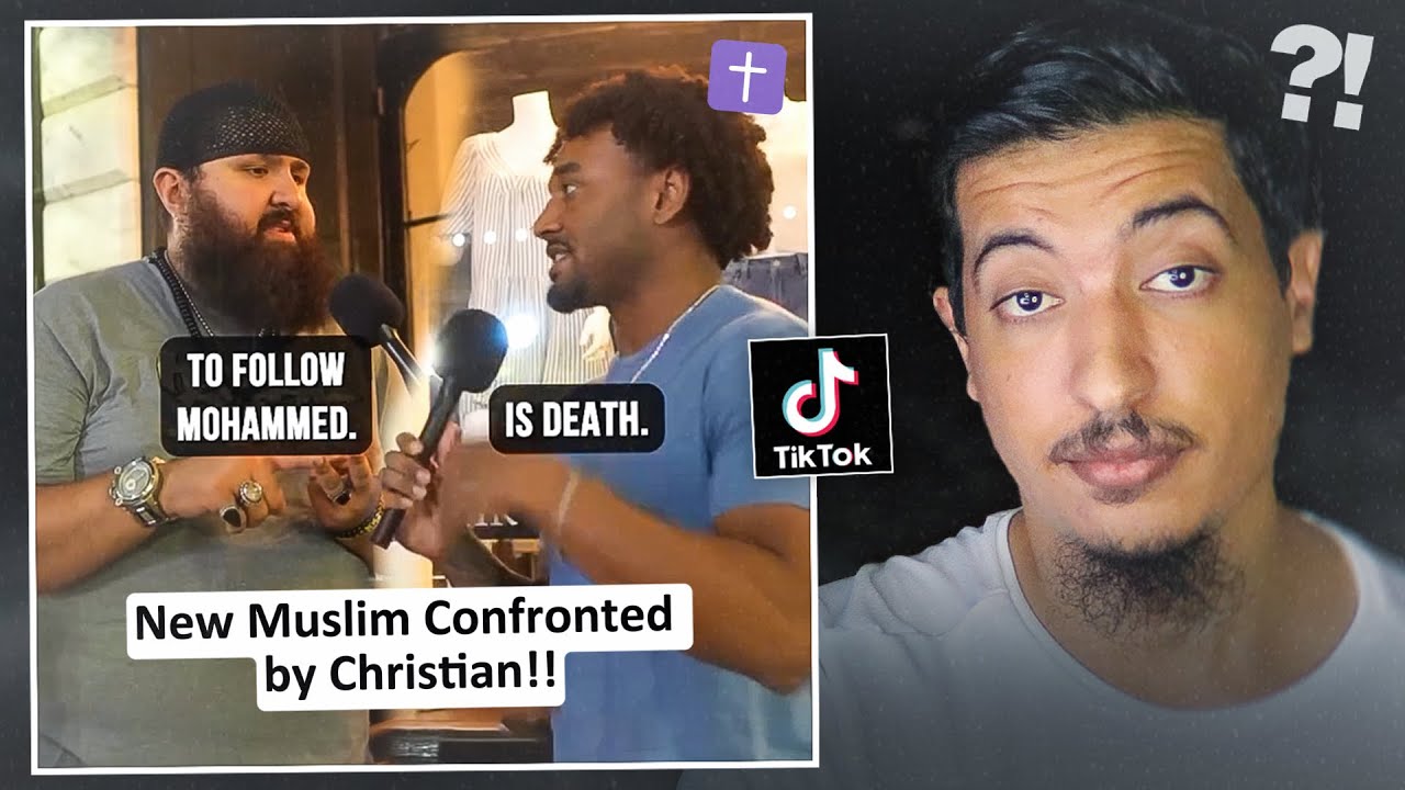 Christian TikToker Confronted New Muslim and Failed!
