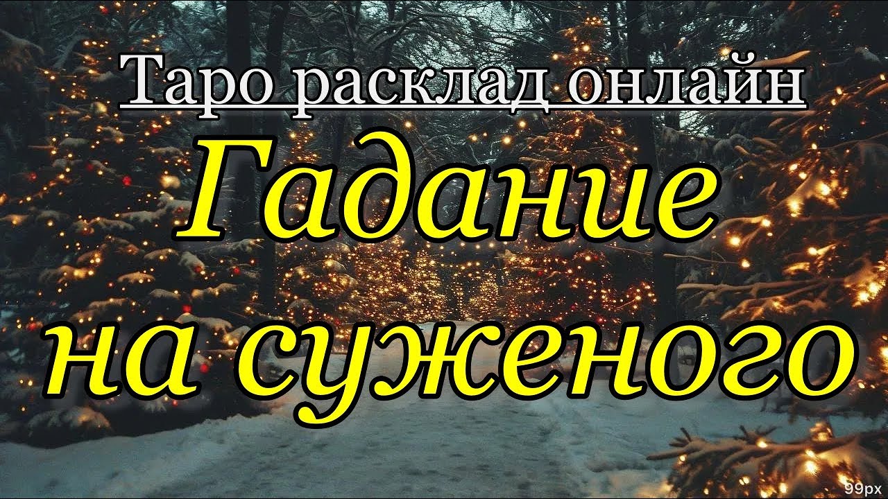 Гадание на суженого в сочельник💞 Кто он? И скоро ли мы встретимся? Таро расклад онлайн.