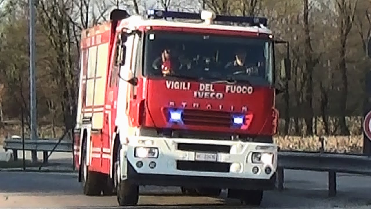 [SPARE] APS Iveco Stralis Vigili del Fuoco Mestre in emergenza - Fire Brigade in emergency
