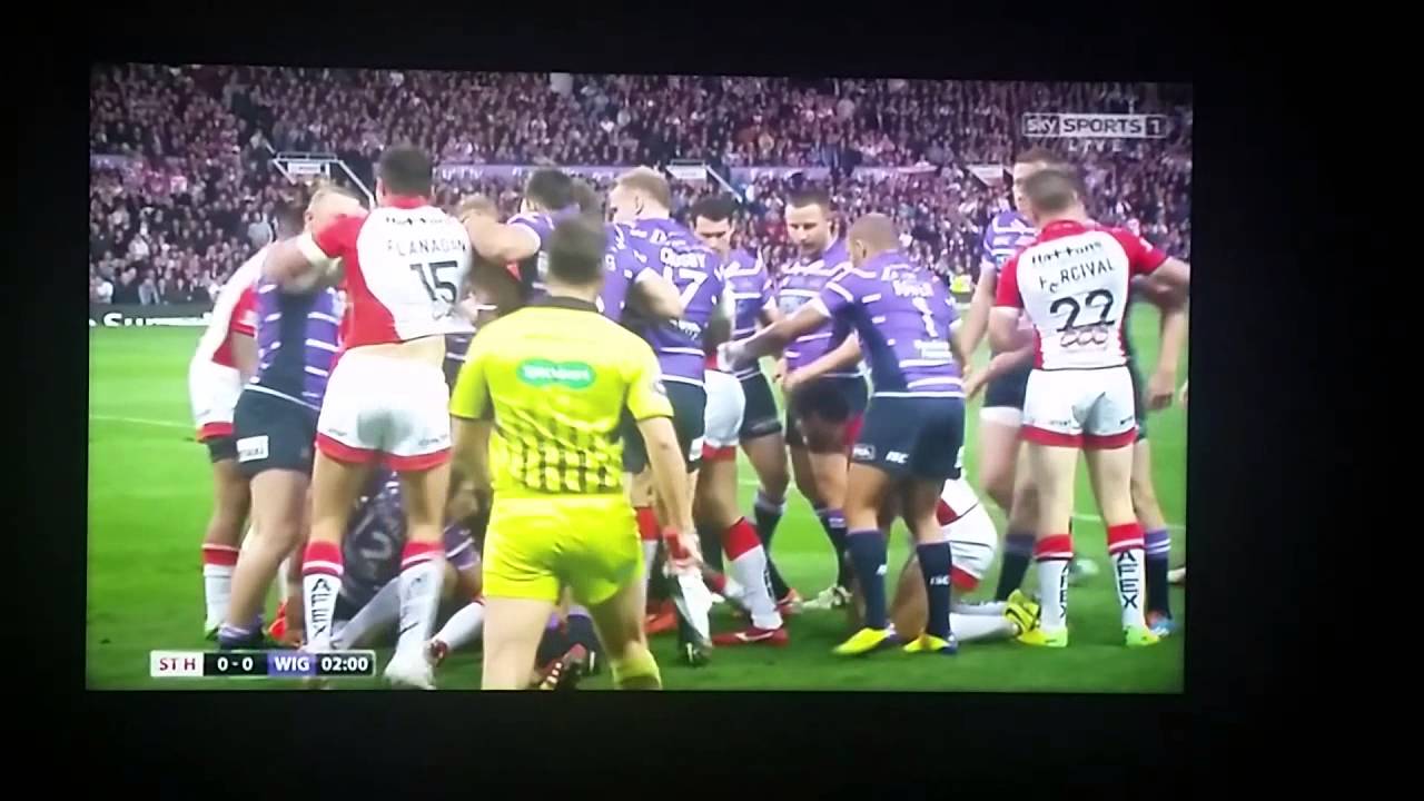 Ben flower turns into ufc fighter.grand final 2014