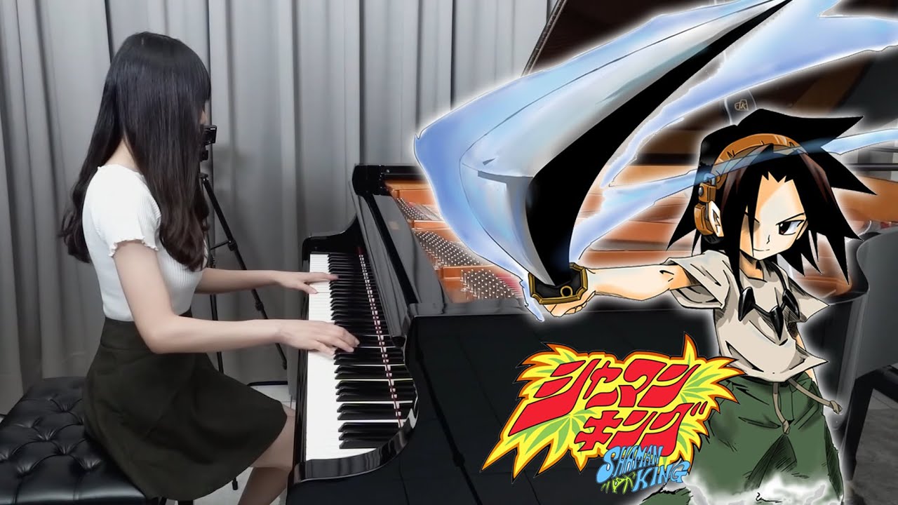 SHAMAN KING OP「Northern Lights」Ru's Piano Cover | Amidamaru in Harusame!