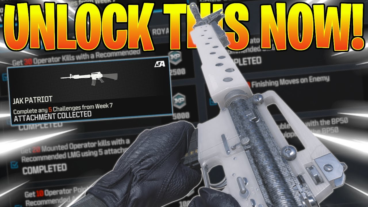 How to Complete ALL MW3 Season 3 Week 7 Challenges FAST! How to Unlock the Jak Patriot FAST!
