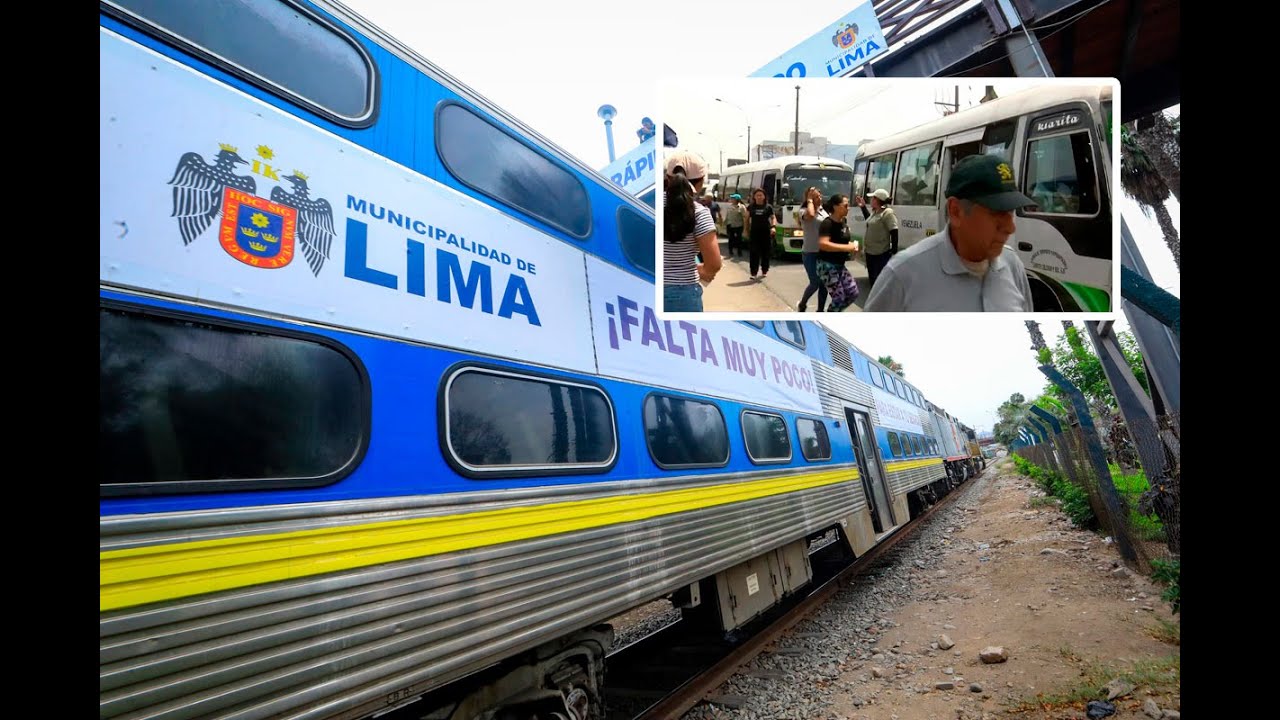 Nuevo tren permitirá que viaje de Lima a Chosica se haga en hora y media