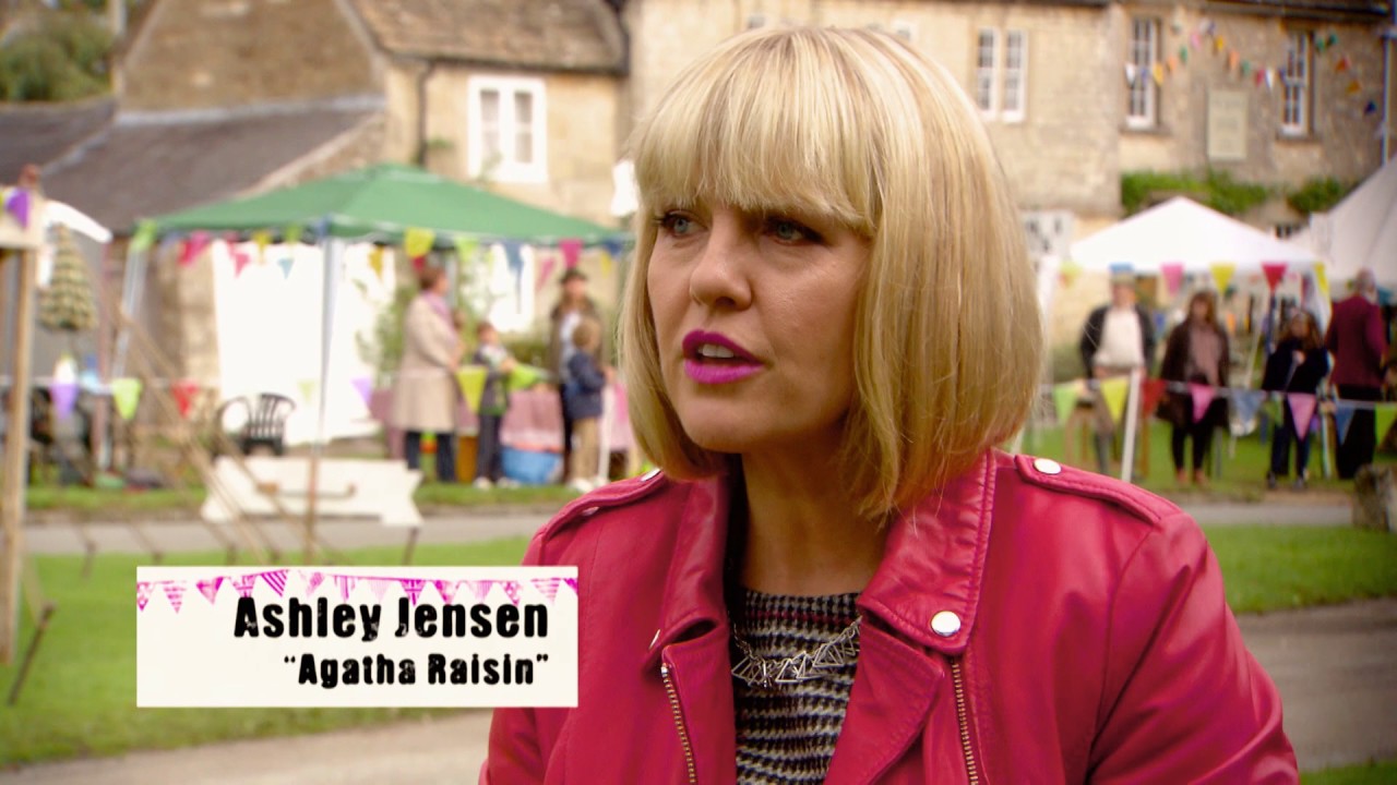 From Script to Screen: M.C. Beaton and the cast of Agatha Raisin