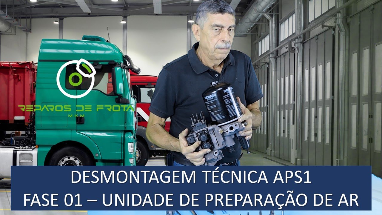 CURSO POCKET - VÁLVULA APS 1 - DESMONTAGEM TÉCNICA UNIDADE PREPARAÇÃO DE AR.