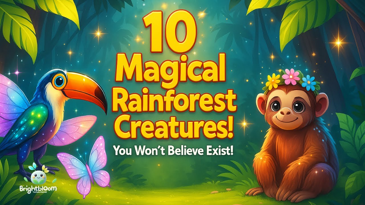 10 Magical Rainforest Creatures! 🦜✨ You Won&rsquo;t Believe Exist!