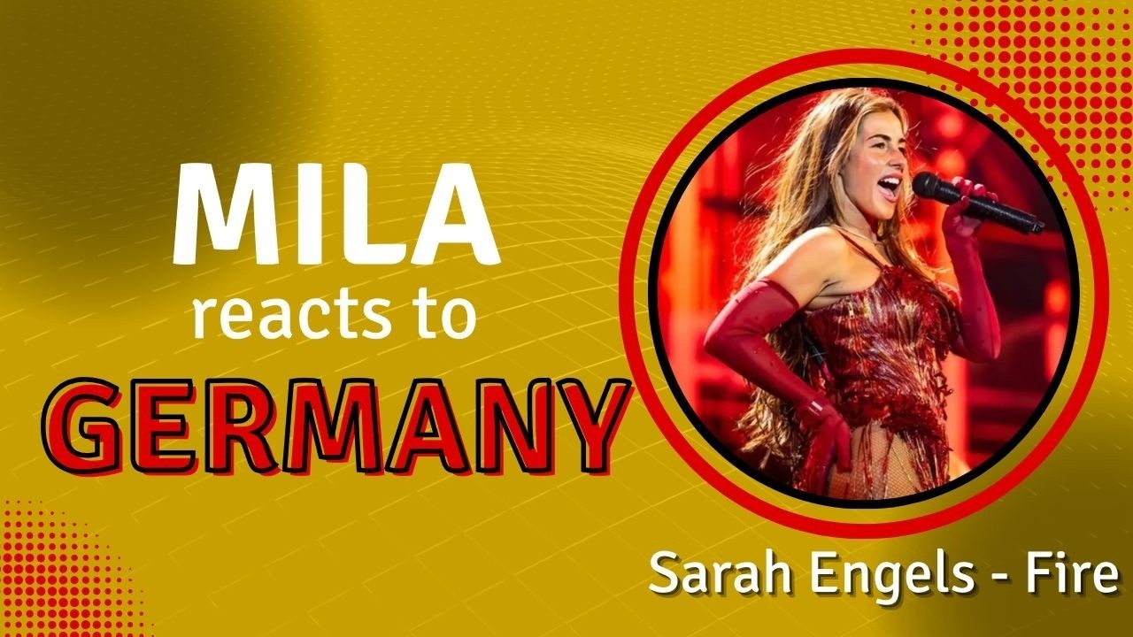 GERMANY Eurovision 2026: Sarah Engels - Fire || Mila Reacts to Eurovision