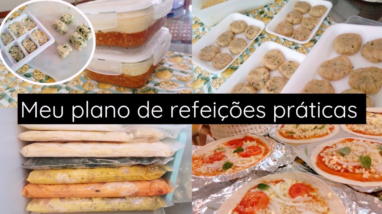COMO EU CONGELO  ALIMENTOS SEMI PRONTO PARA O DIA A DIA ....