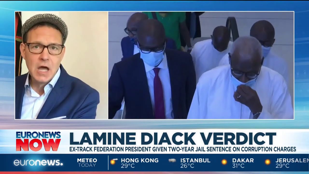 Lamine Diack verdict: Ex-track federation president given 2-year jail sentence on corruption charges