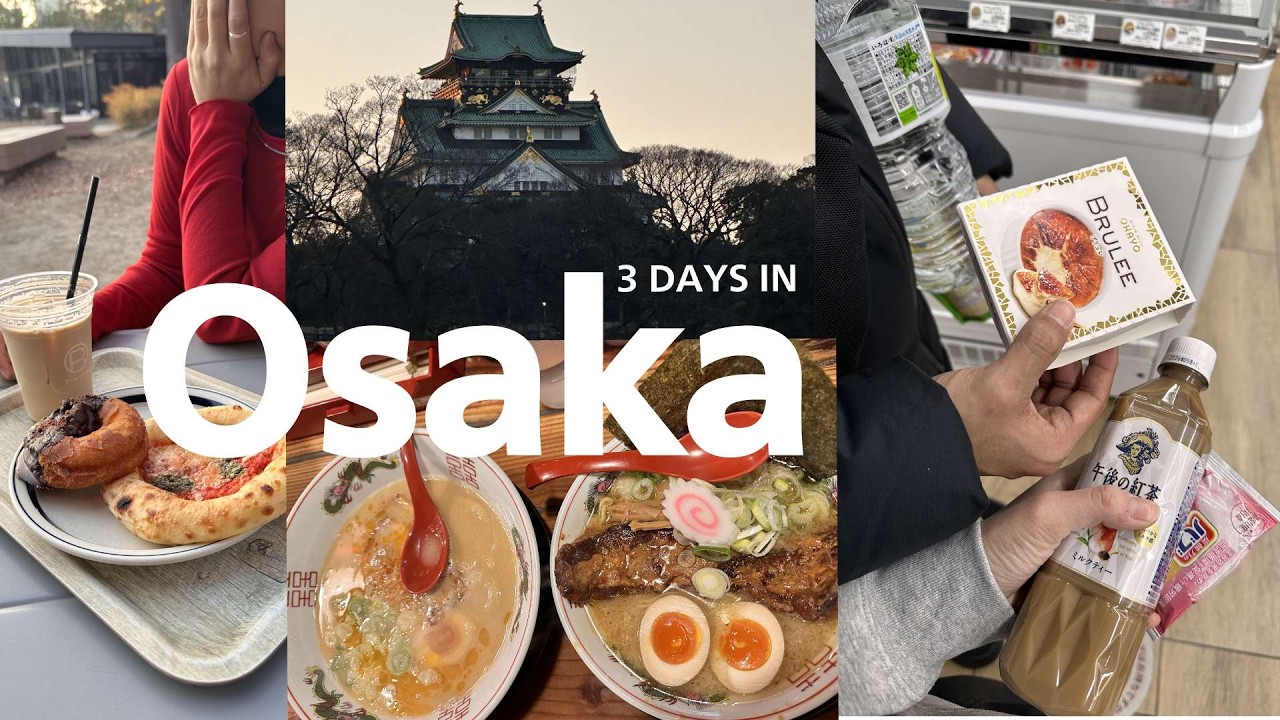 3 Slow Days in Osaka 🇯🇵 | Cafés, Ramen & Quiet Moments