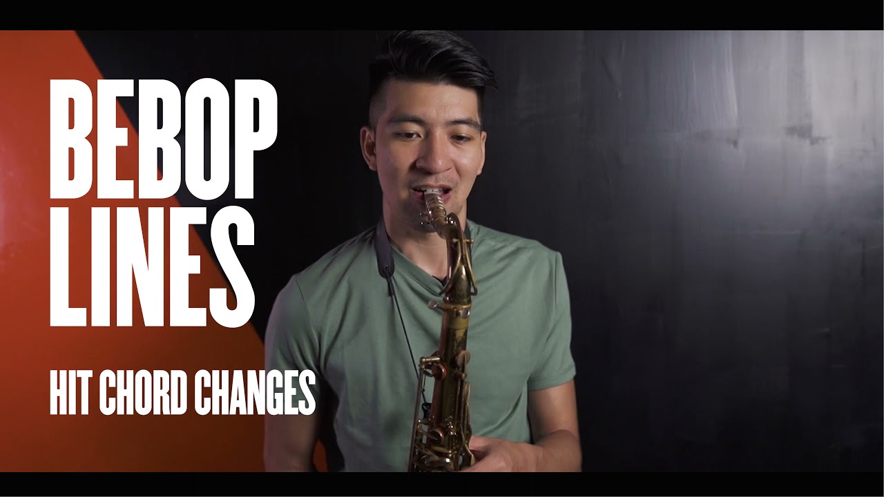 How to create BEBOP lines that hit CHORD CHANGES