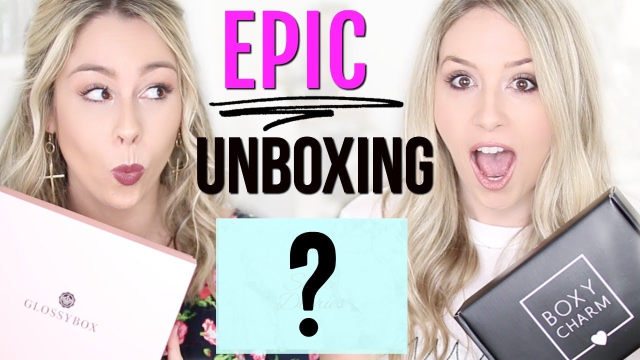 $230?? | UNBOXING Boxycharm VS Glossybox | BEST BOX EVER?!