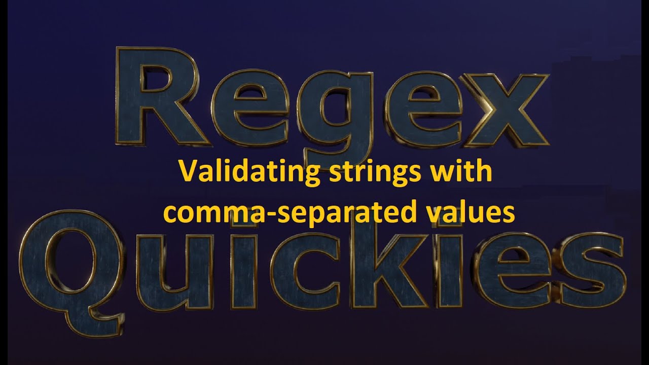 Validating strings with comma-separated values (with no leading/trailing separators)