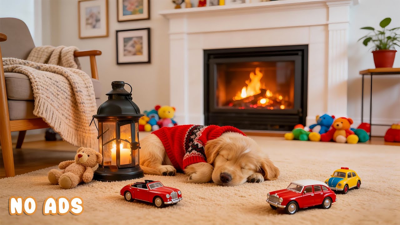 12 часов музыки для собак 🐶💤 Нежное ночное пианино для щенков и спокойный отдых 🌙 Без рекламы